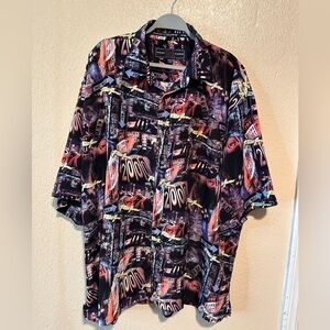 Phat Farm Y2K 2000 Vintage Button‎ Up Shortsleeve Size XXXL
